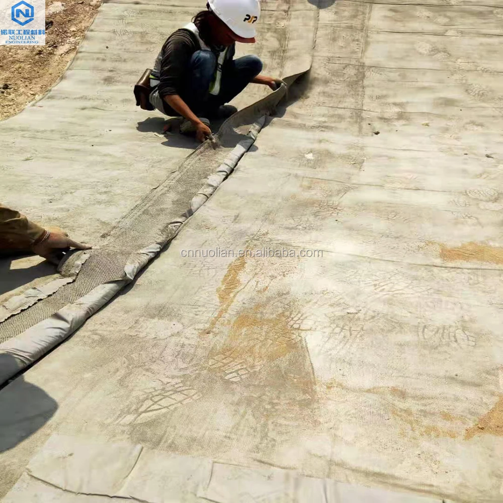 Brand new fabric cloth cement blanket concrete with high quality