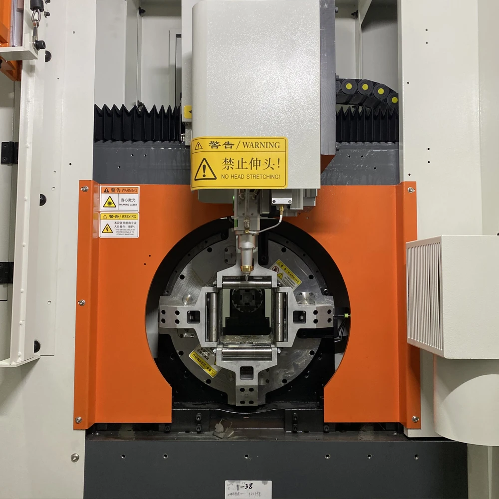 Tube Laser Cutting Machine G120p 3000w Promotion 3000w Metal Affordable Fiber Laser Cutter Laser Pipe Cutting Machine