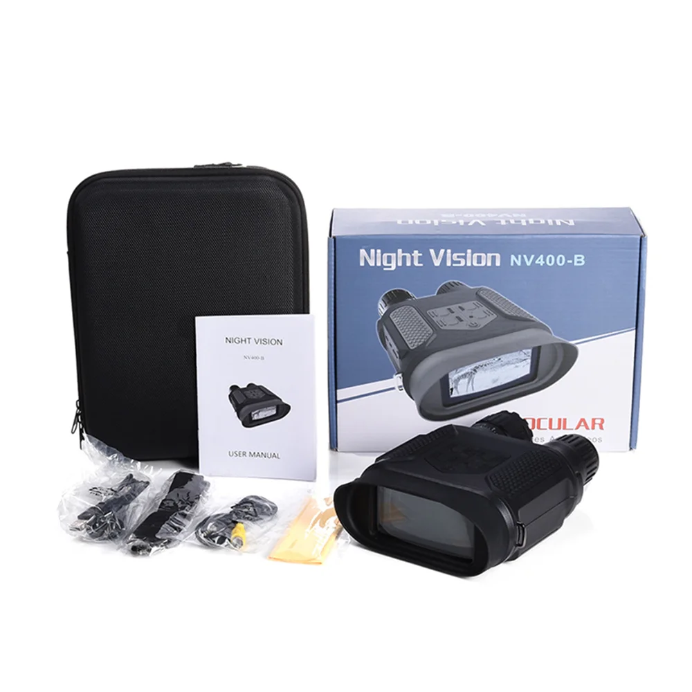 Night Vision Binoculars Digital Infrared cctv Camera for Hunting -Night Vision with 32G TF Card Large LCD Screen