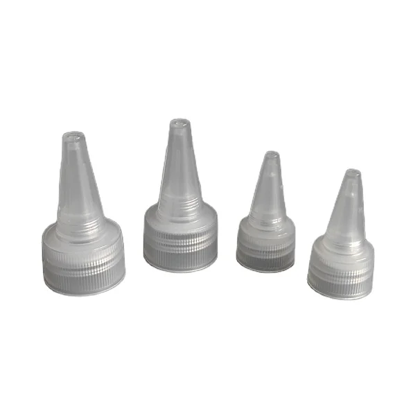 Twist Caps Gel Water Plastic High Quality 18mm 20mm 24mm Flip Top Cap Bottles Carton Clear (custom) 10000pcs 39235000 FCT24-A3