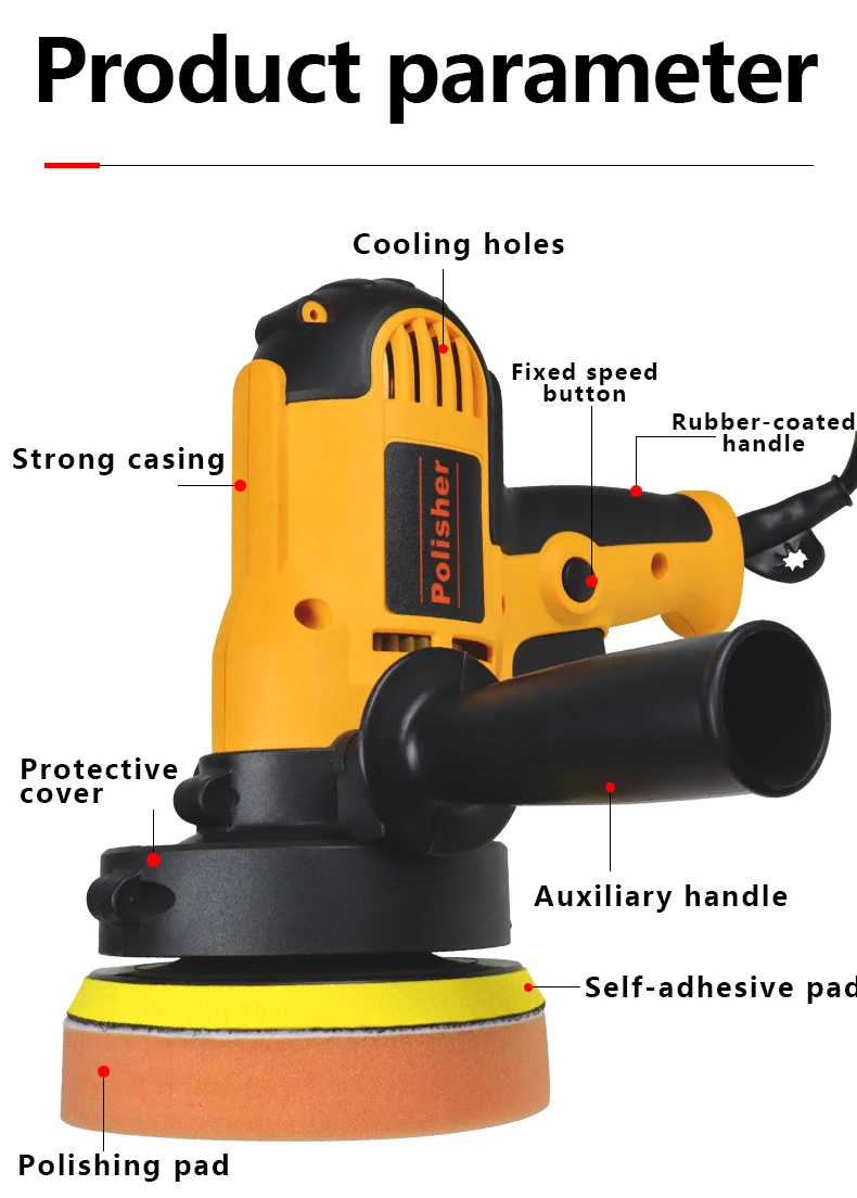 HeShi Professional-Grade Polishing Machine Designed for Optimal Performance with Powerful Motor