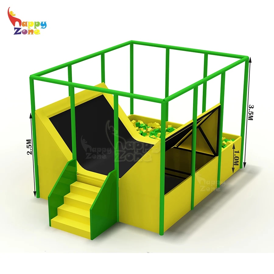 Small area Trampoline manufacturer Indoor Trampoline parks jump bed bounce bed