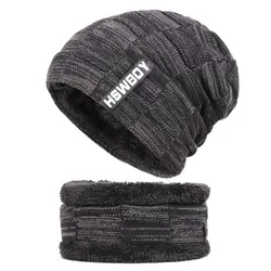 High Quality Slouch Beanie Hat Scarf Fleece Beanie Hats