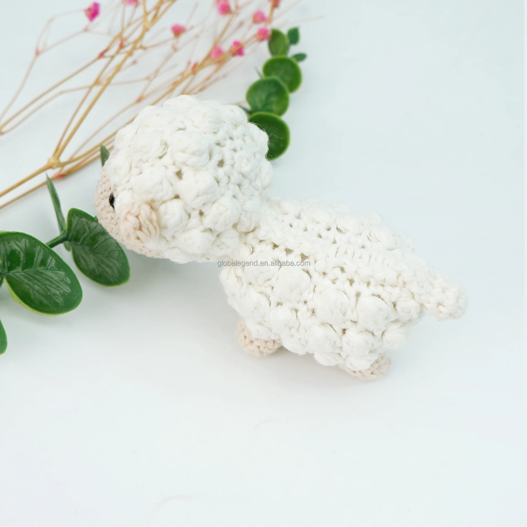 Customized Handmade Crocheted Amigurumi Moose Stuffed Toys for Infant Toy Bunny Doll