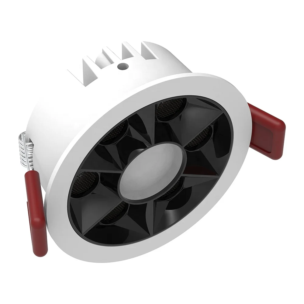 Decorative Anti Glare Indoor Downlight Ip44 10w Ceiling Recessed Led Spotlight