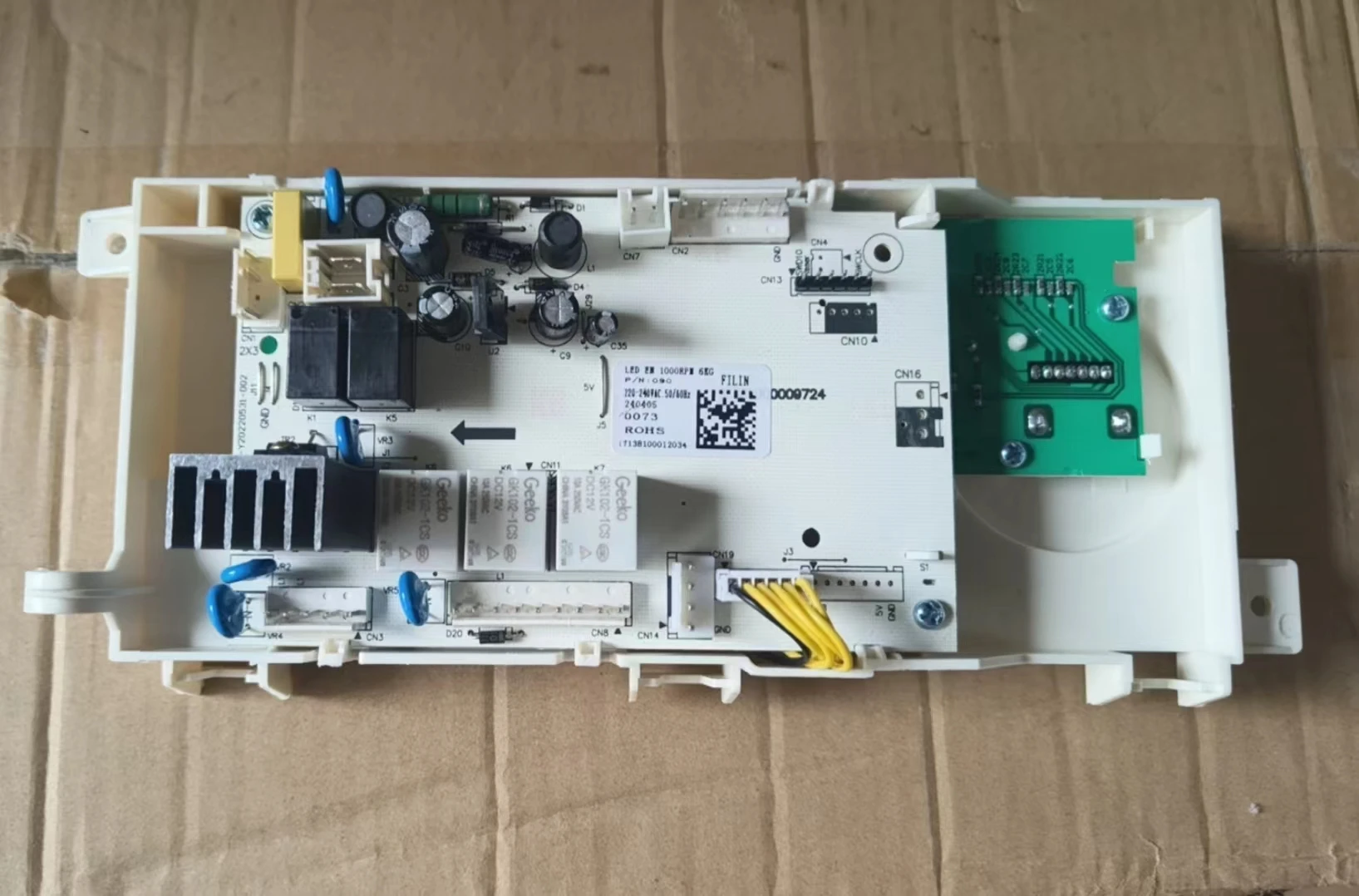 for Midea Drum Washing Machine Board Control Power Main Version 17138100012034 Midea Washing Machine Parts