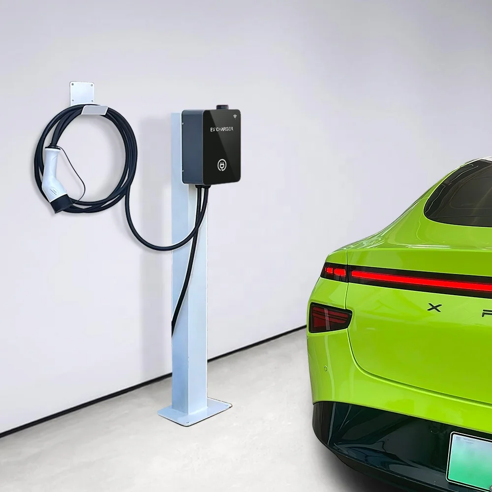 32Amp 7.2kW Public Charging Station With Type 2 EV Socket 7KW Electric Vehicle Car Charger Point