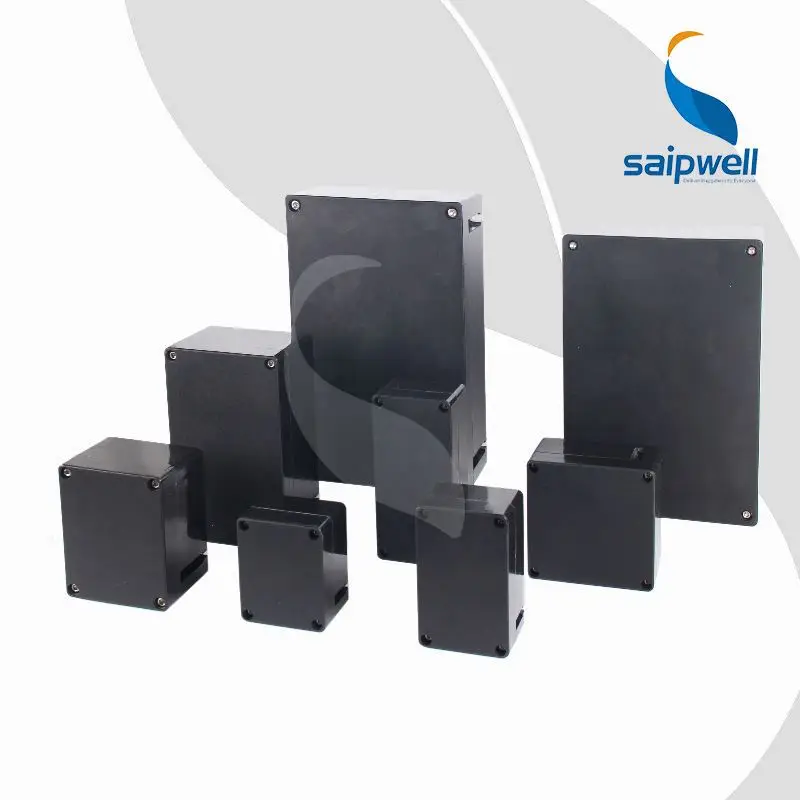 Saipwell Explosion-proof Fiberglass Emergency Switch Box 107*85*74mm SMC Ex Proof Emergency Stop Button Box