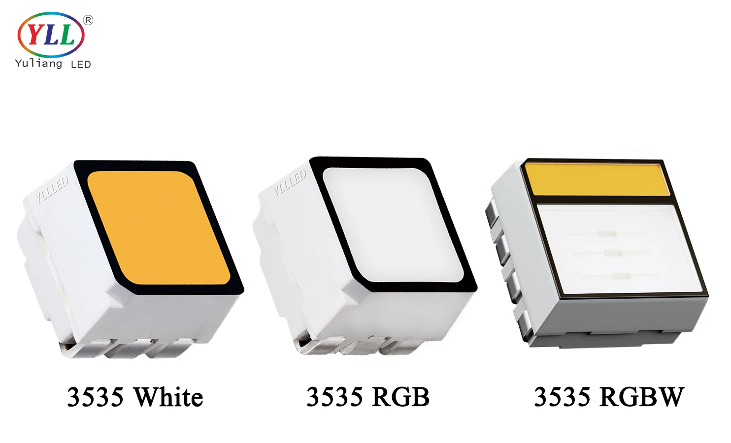 LED factory price Epistar chip 0.3W RGB built in 3535 4040 5050 rgbw Smd Led Chip
