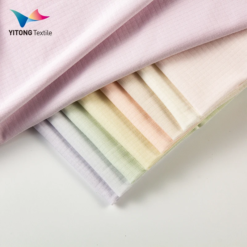 175 gsm Waffle Knit Plain Fabric Soft Modal Cotton Fabric 81% Modal 7% Cotton 12% Spandex Fabric for Underwear Clothing
