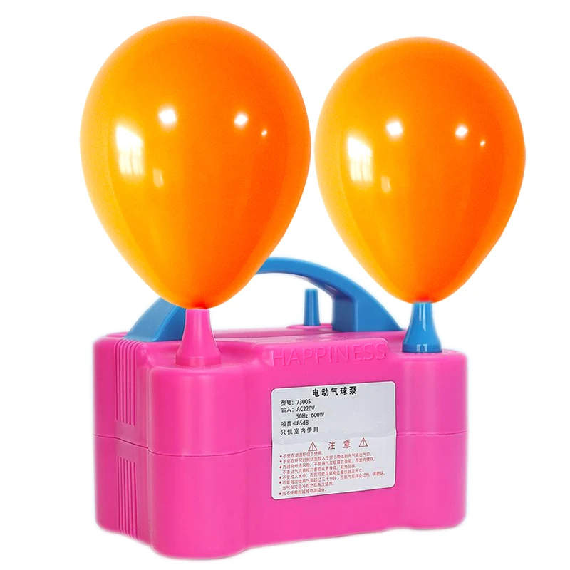 110V/220V Two Nozzles Machine to Inflate Balloons Maquina Para Inflar Globo Inflador De Globo