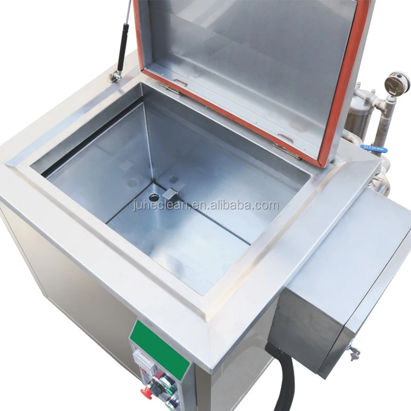 
300L industrial single tank ultrasonic parts cleaning machine with oil skimmer and filter system 