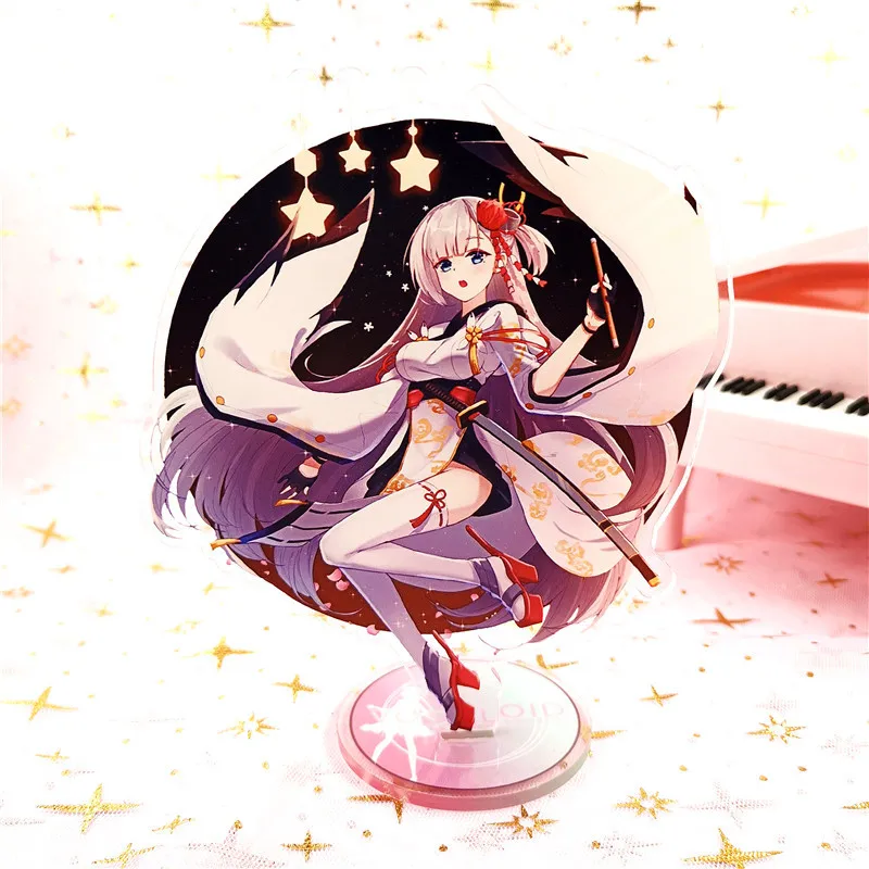 NO MOQ Laser Cut UV Full-Color Printing Standee Anime Clear Plastic Acrylic Standee  Holder for fans