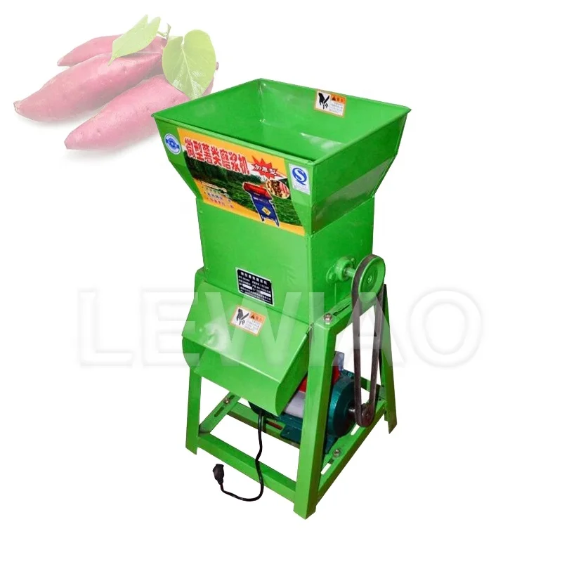 Машина для измельчения крахмала для домашнего использования с двигателем для сладкого картофеля