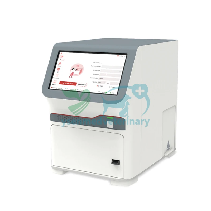 YSTE-MVA20 Ysenmed veterinary automatic blood biochemistry analyzer Animal medical Multifunctional veterinary analyzer 3 in 1