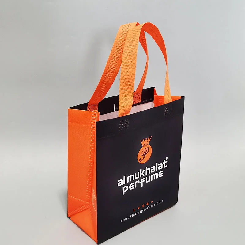 Reusable Extra-Wide Non Woven Fabric Carry Tote Bag