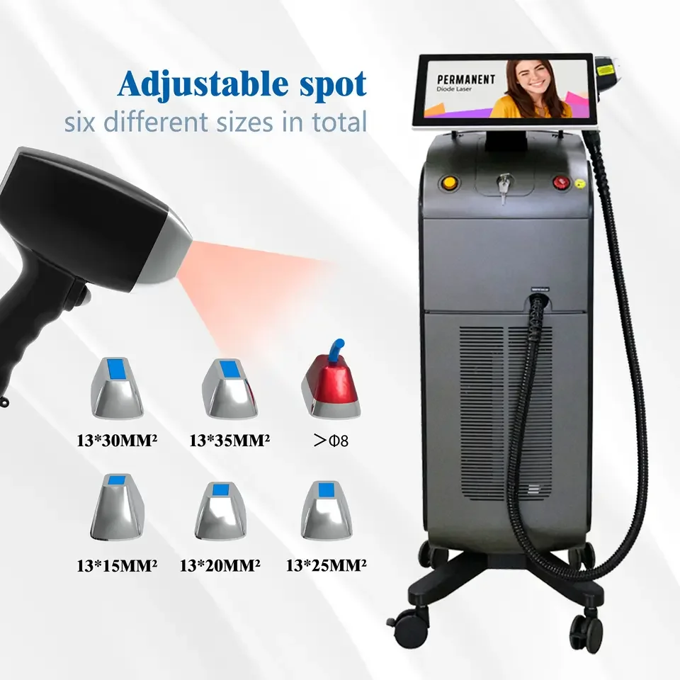 2024 755nm hair removal diode laser KM LASER ICE HAIR REMOVAL 4 wavelength lazer hair laser removal with CE ISO TUV