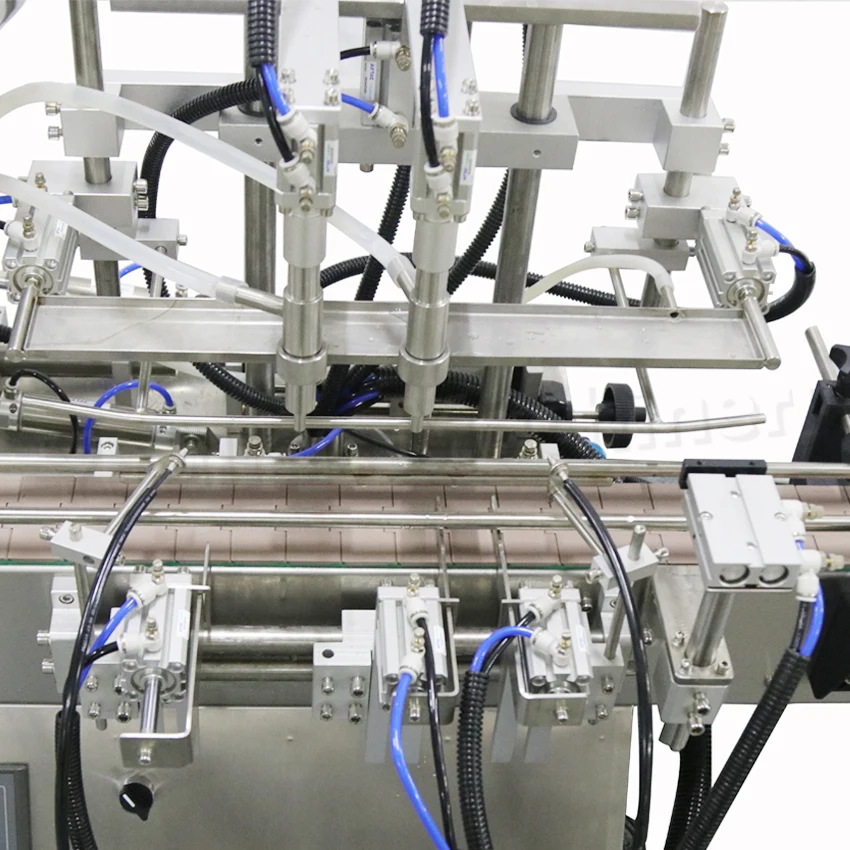 YL-DL Wholesale Prices Small Desktop Automatic Chocolate Pepper Sauce Food Cream Capping Labeling and Filling Production Line