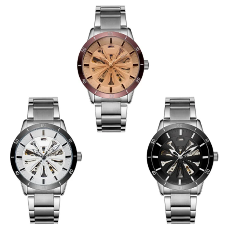 Hot Selling Luxury Mechanical Watch Mechanical Watch Movement Luxury 3ATM Water Resistant Watch Mechanical Movement Stainless