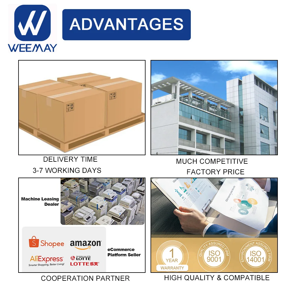 Weemay TN619 Toner Cartridge Compatible Konica Minolta Tn619 for Bizhub PRESS C1060 C1070