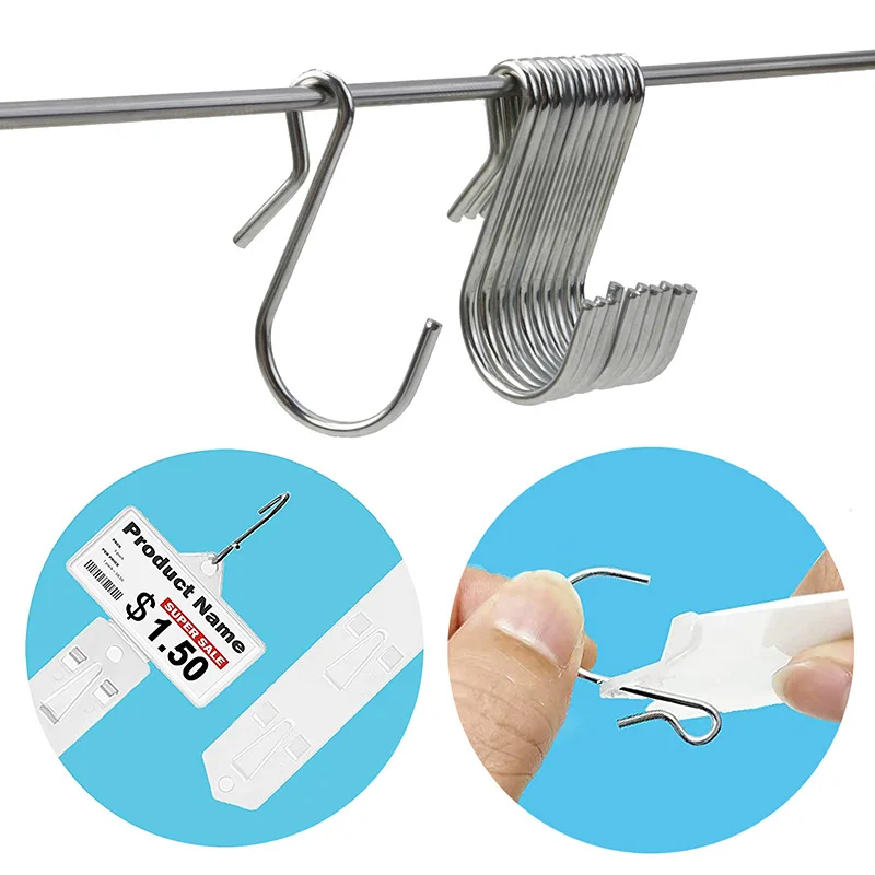 Wholesale Low Price Supermarket Display Hooks Small Metal Kitchen S Hook