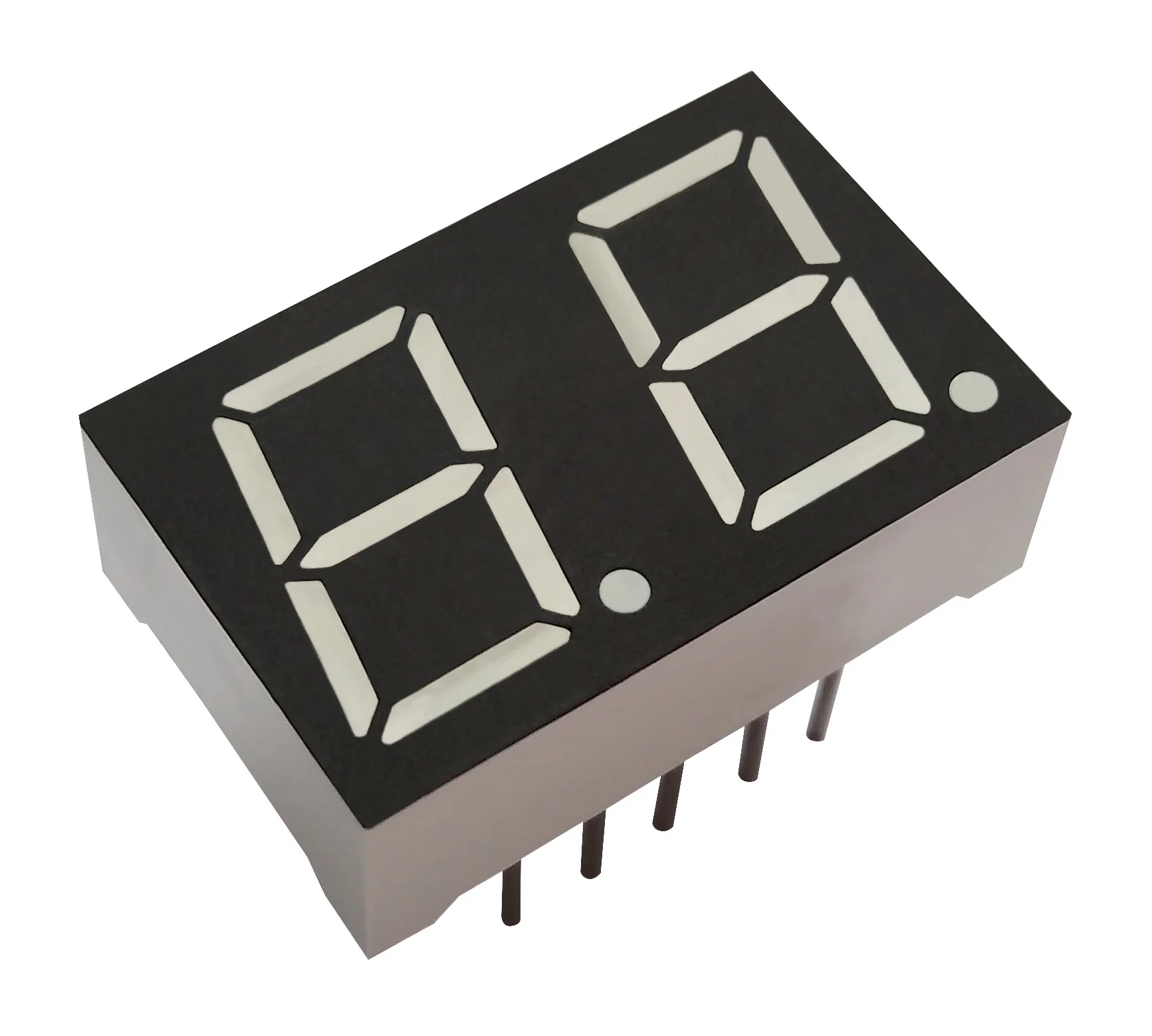 
0.39' 10mm 2 digit common cathode or anode seven segment led display 