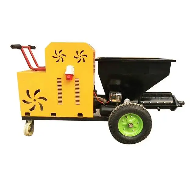 Портативный Шпаклевка цементный раствор спрей Штукатурная Машина для штукатурки стены