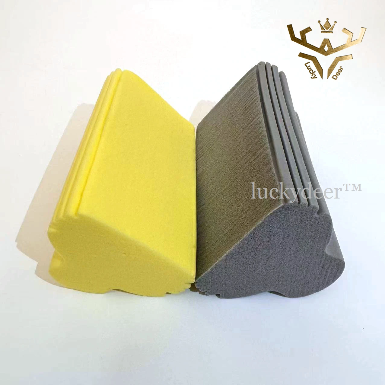 Factory Direct Damp Wash Dusting Sponge With Handle Ridges Liquid Absorbent PVA Scrub Damp Sponge Car Duster Household Cleaning