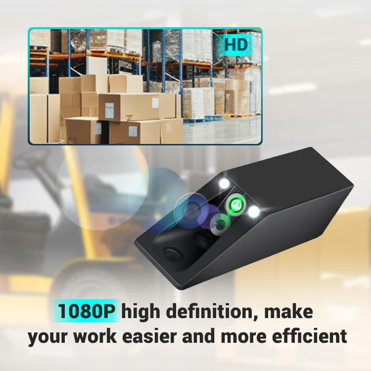 STONKAM 1080P 7-дюймовая обратная Беспроводная система камеры для грузовика вилочного погрузчика заднего вида с лазерным позиционированием