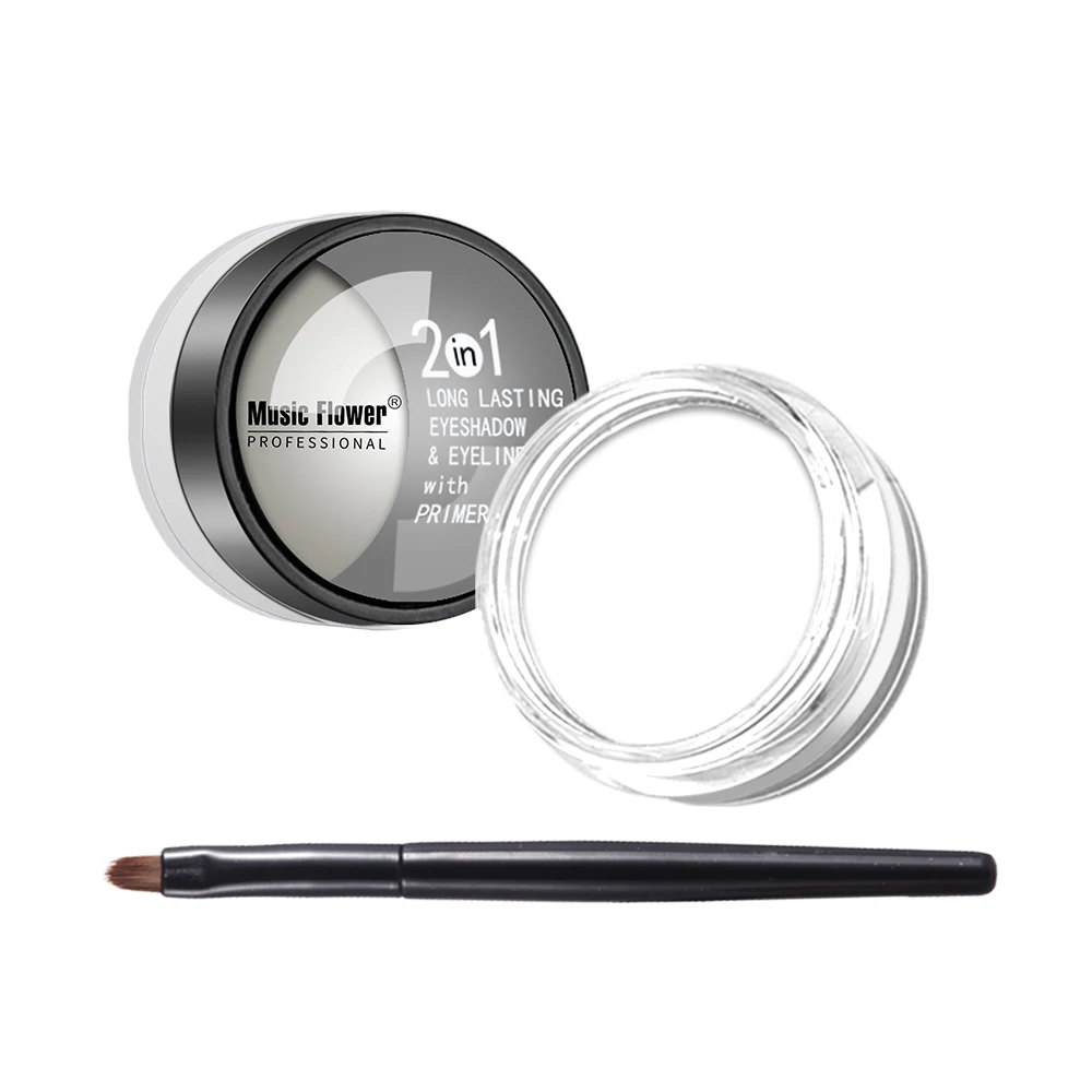Waterproof White colors gel eyeliner long-lasting smudge-proof Black eyeliner Private logo Eye Liner Gel for eyes Cosmetics