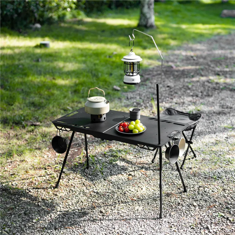 Outdoor Folding Table Portable Aluminum Alloy Lightweight Camping Barbecue