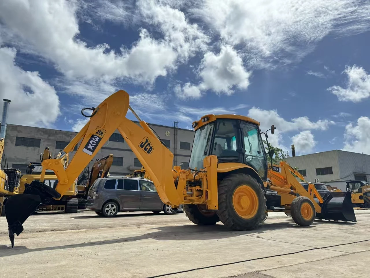 2021 Used UK-made JCB 3CX High-Performance Backhoe Loader Original with Engine Pump Motor-Good Price Sale