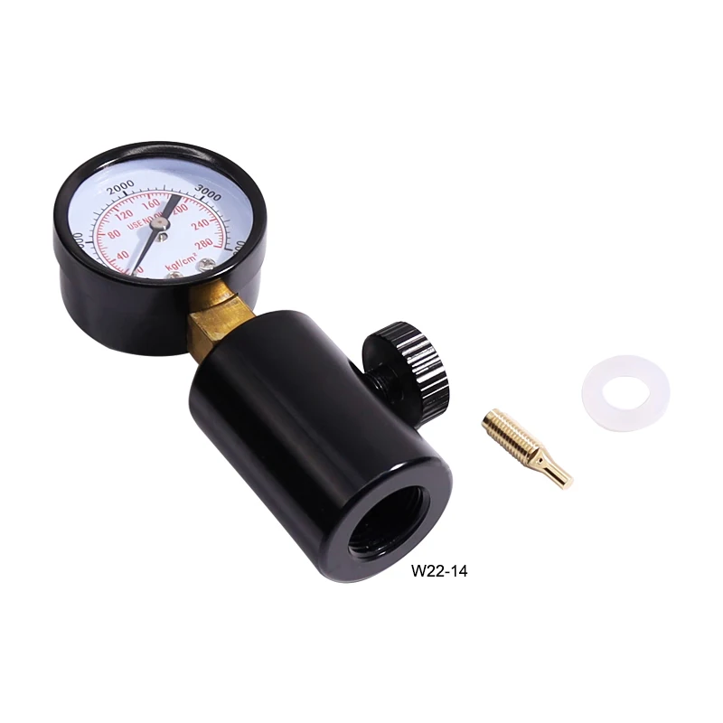 Pressure Tester Compatible With W21.8-14, W22-14 For Paintball Diving Air