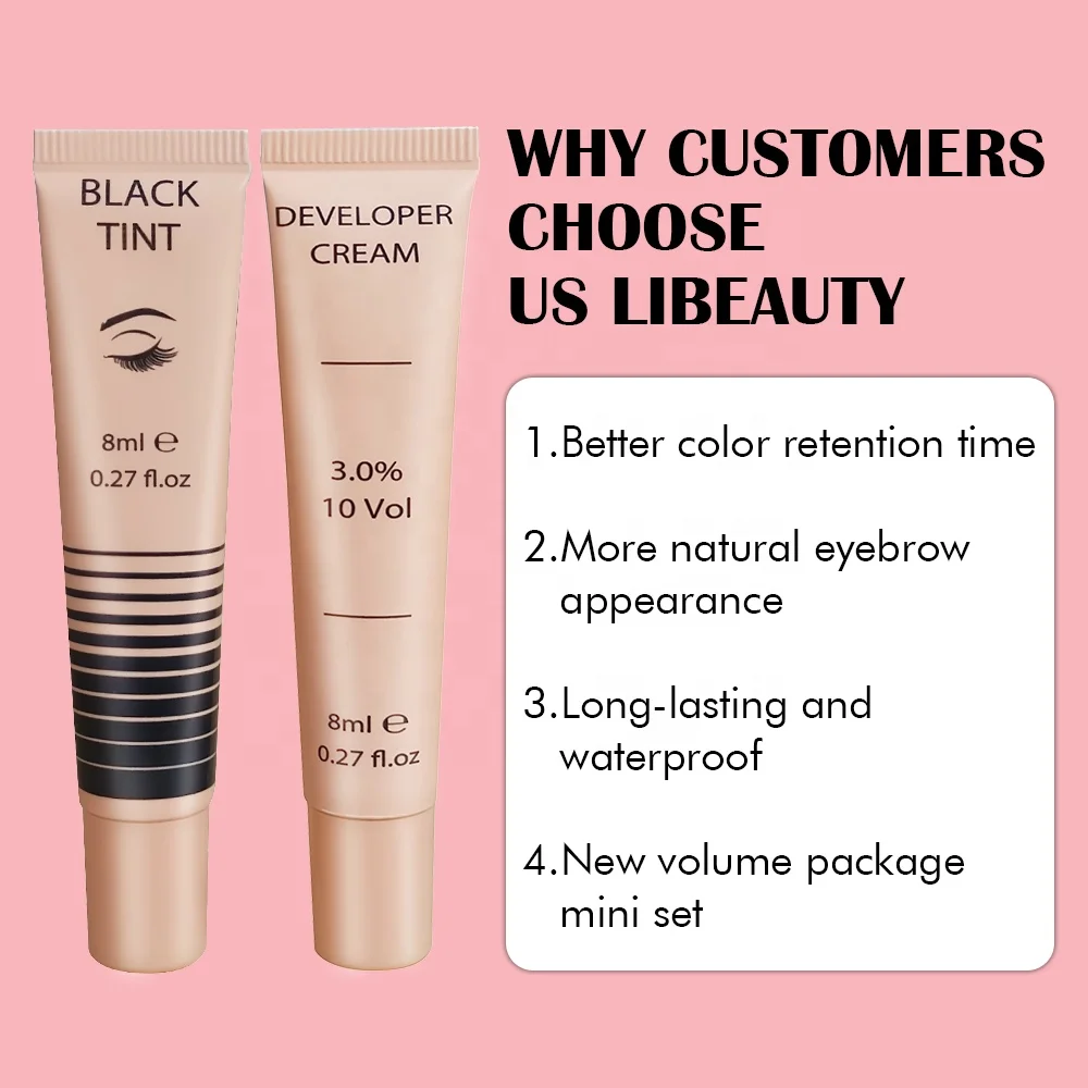 Wholesale Lash and Brow Lift and Tint Kit Professional DIY Eyelash Lift and Dye Kit 4 in 1 Brow Lamination ane Tint