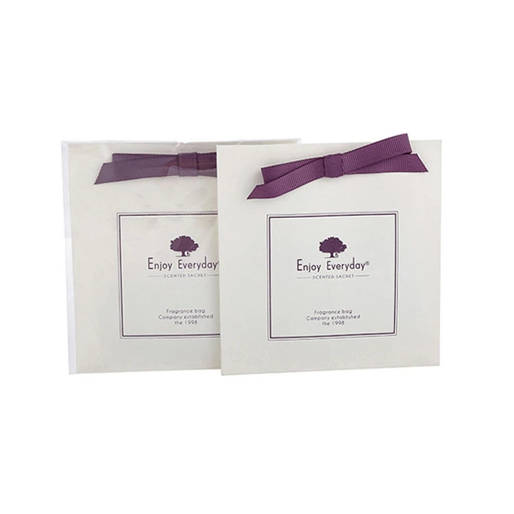 Factory Sale Multi Scents Envelope Sachet Plastic Hook 20g Lavender Scented Bedroom Sachet