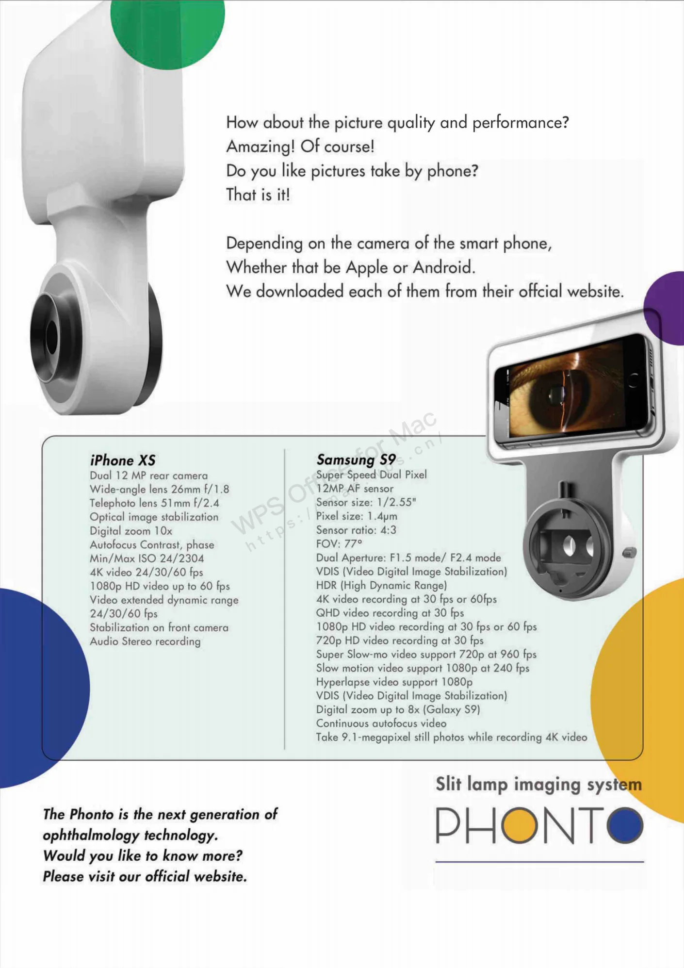 ophthalmology eye equipment all phone slit lamp ophthalmic testing equipment