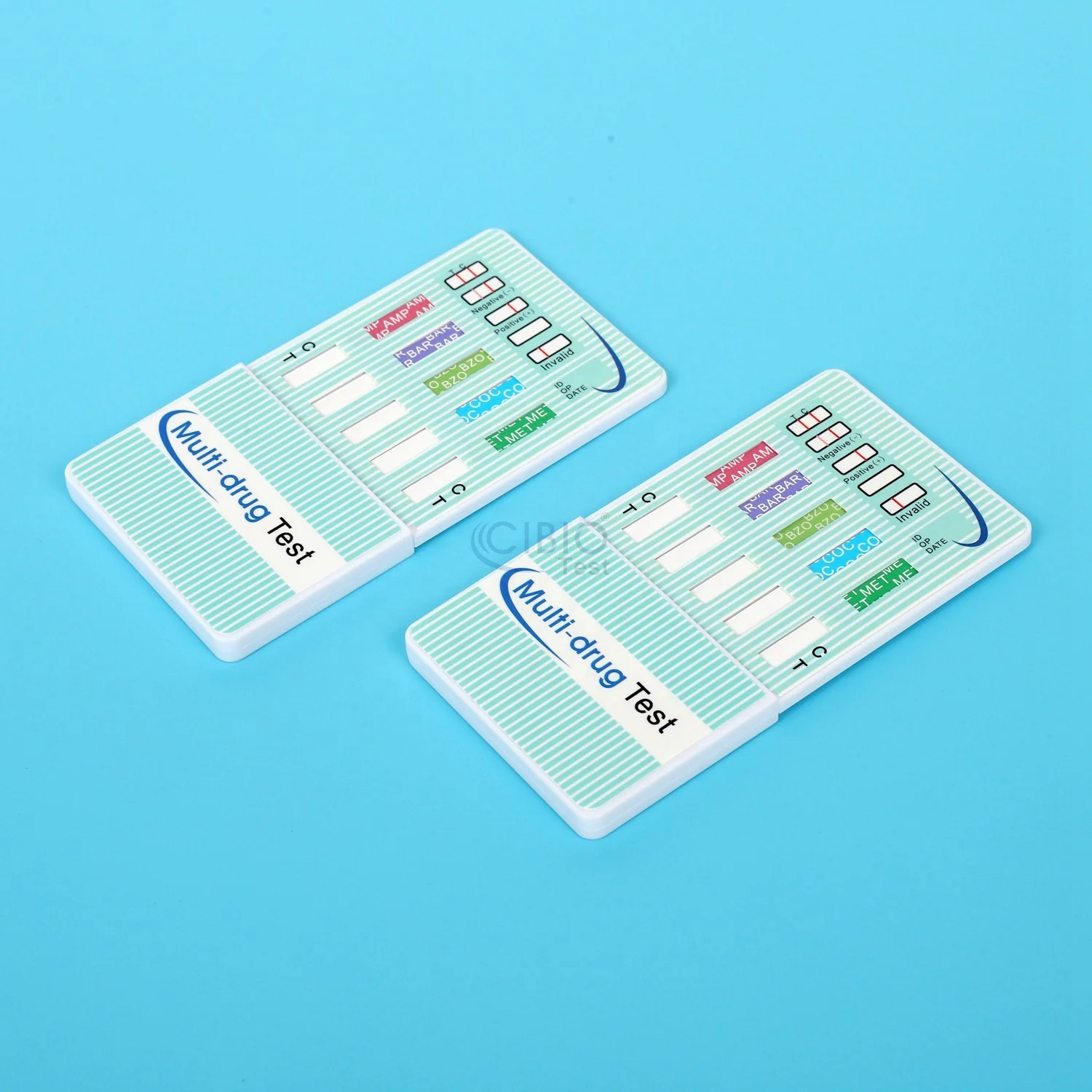 510(k) cleared for OTC use Drug substance Abuse test dipcard For AMP BUP COC OPI BZO