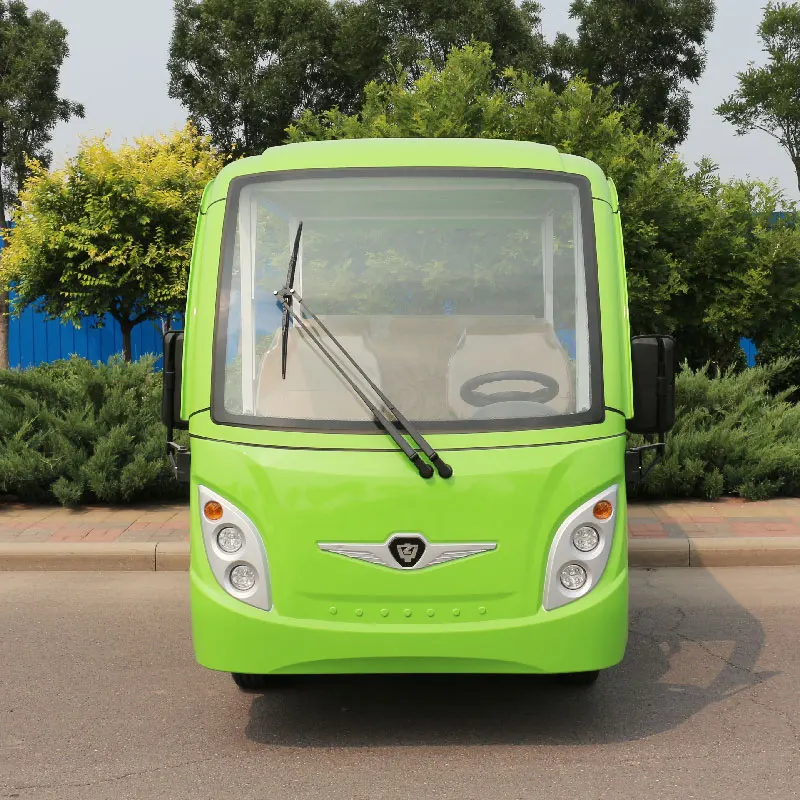 Одобренный CE низкая скорость 11 мест пассажирский электрический автобус
