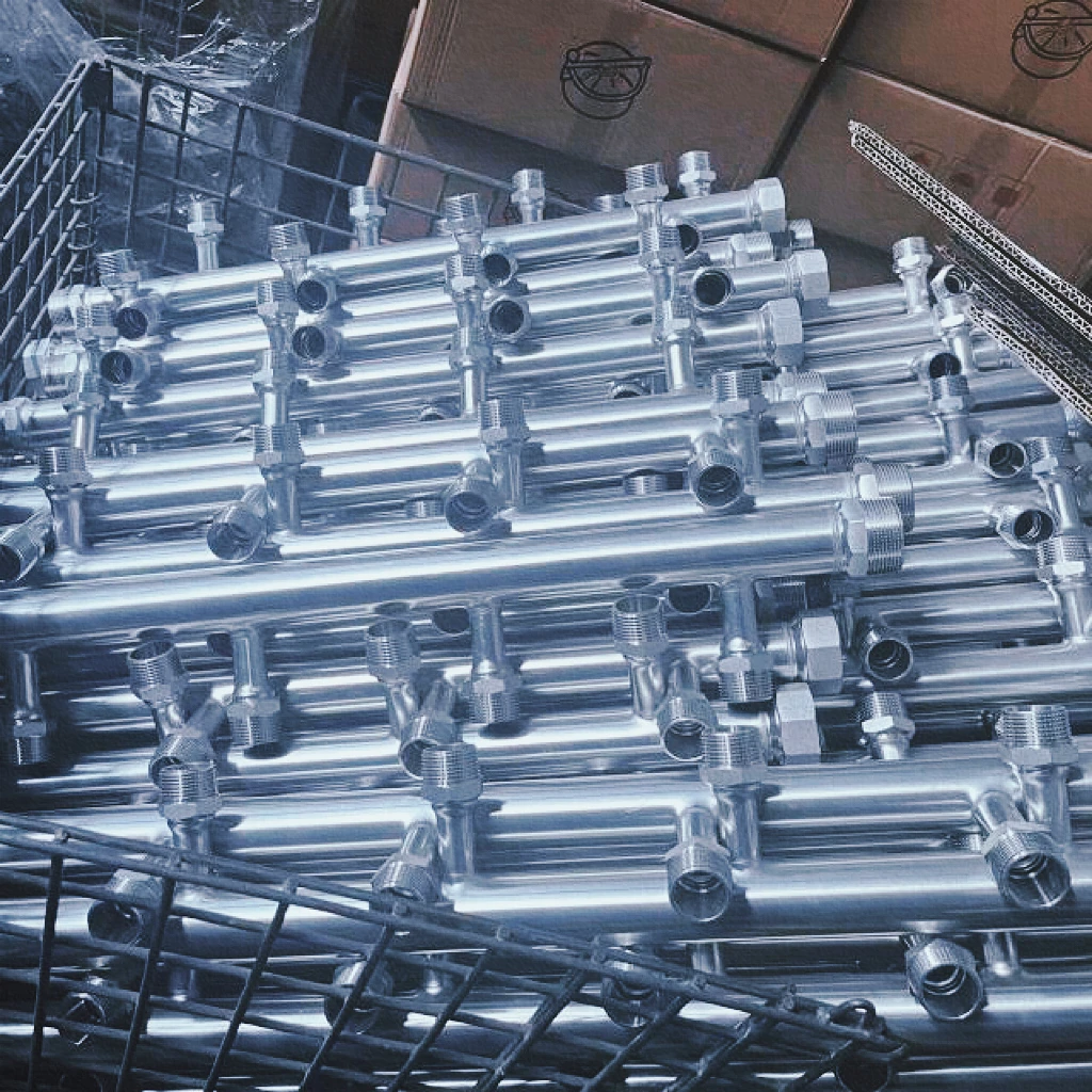 DVGW 304 316L superior quality stainless steel  Manifold pipe
