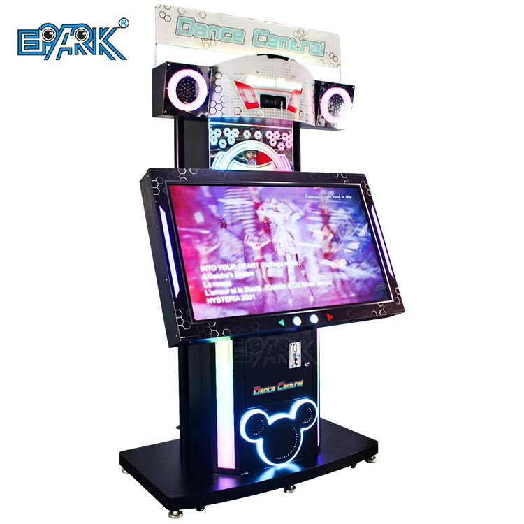 Amusements Park Equipment Crazy Dance Game Coin Operated Dance Video Game