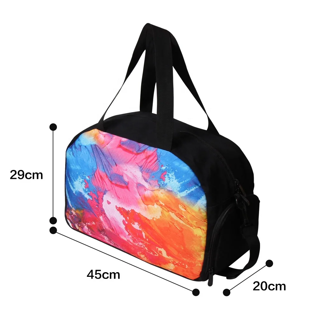Custom Print Overnight Weekend Shoulder Travel Bag Cheerleading Luxury Garment Bag