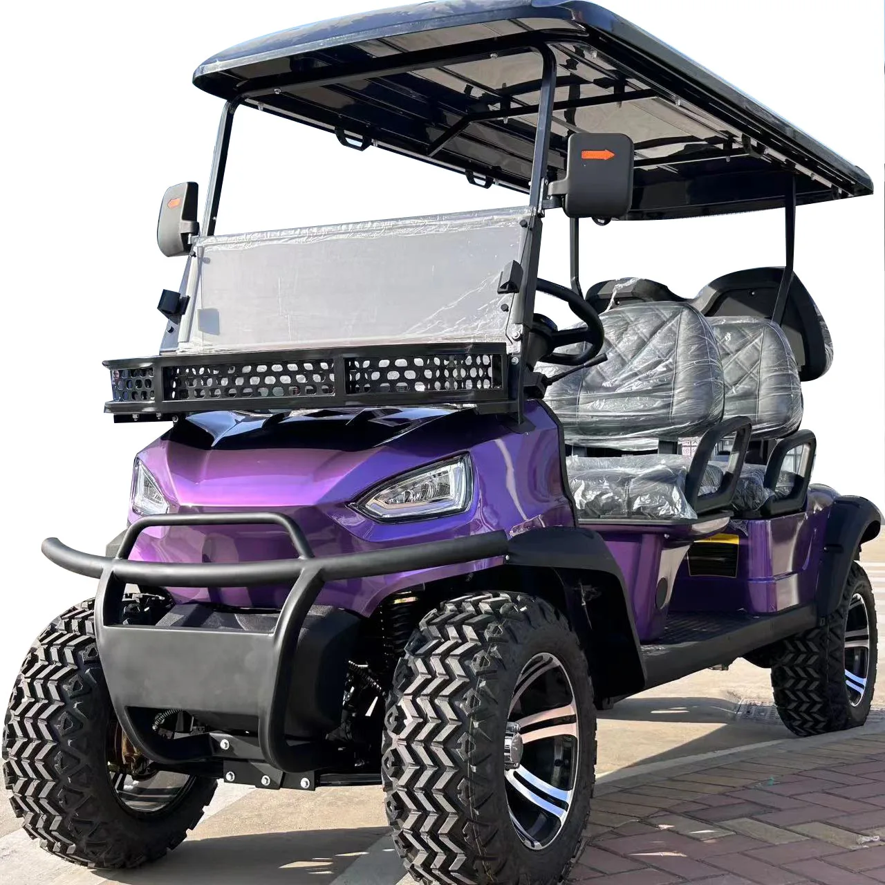 Six Seater Electric Golf Cart Wholesale Luxury Golf Carts For Sale