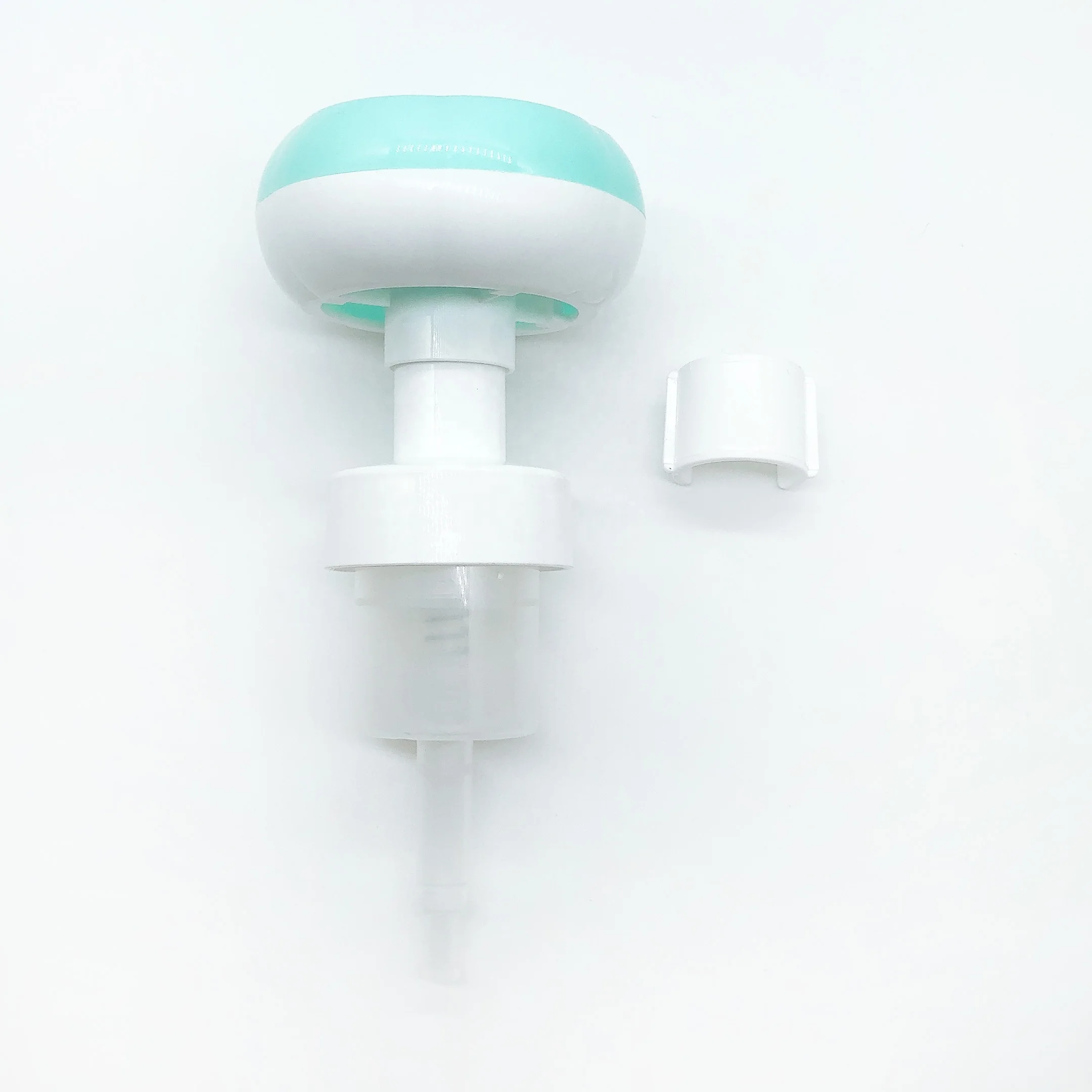 plastic liquid soap flower shape foam dispenser pump 43/400 for bottle