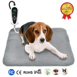 Pet Heating Pad Upgraded Electric Dog Cat Heating Pad Indoor Waterproof Auto Power Off