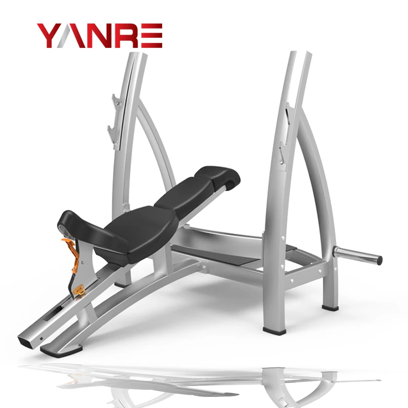 High quality popular body building sport equipment training gym fitness exercise machine olym incline bench
