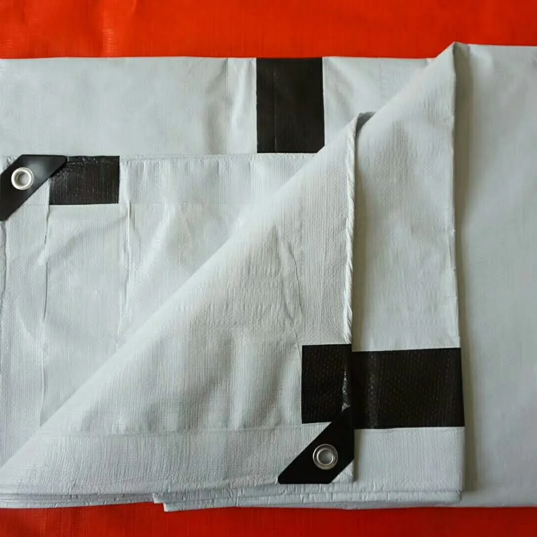 Waterproof Tarpaulin Sheet Clear White Polyethylene Tarpaulin in Stock Agricultural Ground Truck Covers PE Tarpaulin