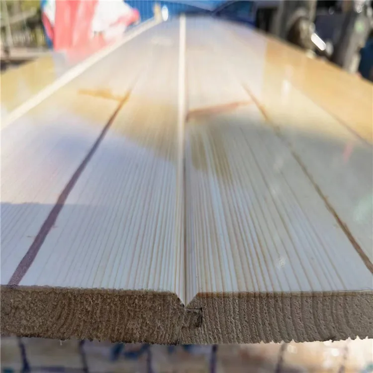 Factory Direct Wholesale Sauna Paneling Pine Soild Wood Lumber Formaldehyde Free Thermowood Pine