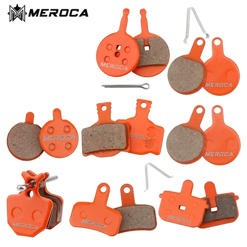Resin Bicycle MEROCA Brake Pads for Shimano M355 BB5 BB7 XT XTR Iamok Mountain Bike Parts