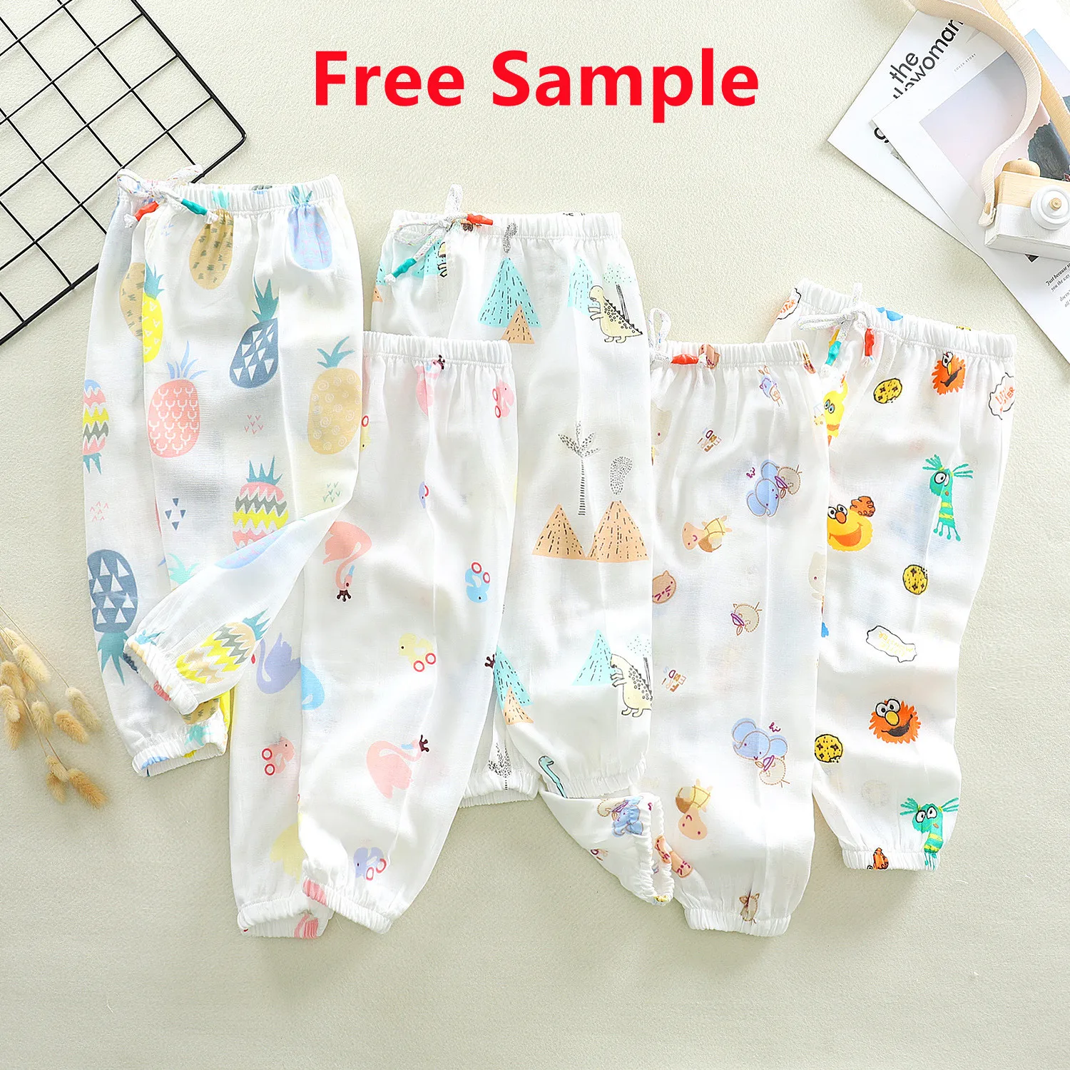 
New Products Boys Girls Cheap Children Pants Fashion Kids Casual Pants Western Viscose OEM Customized Spandex Style Pcs Color 