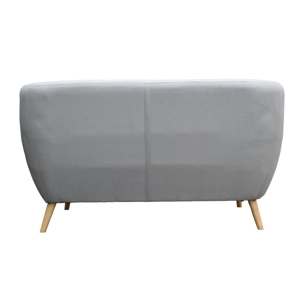 2 Seater Wooden Frame Fabric Sofa
